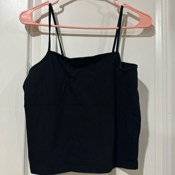 wild fable Tops - Wild Fable black cropped cami XL